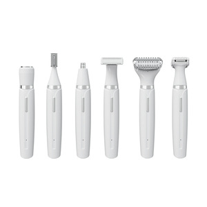 Épilateur électrique 6-en-1 pour femme, rasoir facial indolore, tondeuse corporelle, tondeuse maillot, tondeuse bikini, tondeuse corporelle - Product Image 3