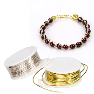 Fil <span class=keywords><strong>de</strong></span> cuivre coloré <span class=keywords><strong>de</strong></span> haute qualité XuQian Fashion, calibre 22, pour la <span class=keywords><strong>fabrication</strong></span> <span class=keywords><strong>de</strong></span> <span class=keywords><strong>bijoux</strong></span> DIY - Product Image 4