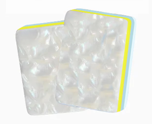 Set Mahjong da <span class=keywords><strong>Spiaggia</strong></span> Estivo |   Set di 160 Piastrelle Acriliche di Lusso con Motivi di Limoni, Granchi e Stelle Marine - Product Image 3