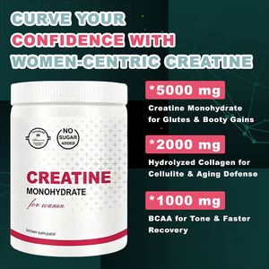 Creatina Monohidrato en Polvo OEM ODM, Suplemento BCAA <span class=keywords><strong>para</strong></span> el Crecimiento Muscular, Energía Pre-Entrenamiento, Resistencia, Recuperación, Proteína <span class=keywords><strong>para</strong></span> Mujeres - Product Image 3