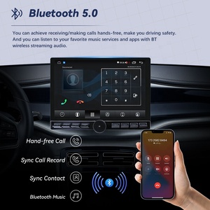 Oem 13 inch <span class=keywords><strong>New</strong></span> SU7 phong cách phổ Android Máy nghe nhạc xe stereo 2K QLED lớn màn hình cảm ứng Carplay Wifi GPS kết nối USB DSP MP5 - Product Image 3