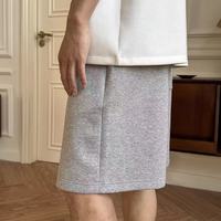 Shorts pour hommes de haute qualité avec logo personnalisé, mélange de coton, demi-pantalon, shorts décontractés amples, shorts de sport pour hommes, OEM