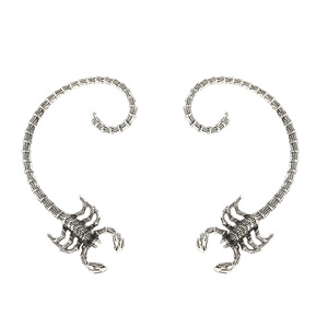 YW gros femmes à la mode Punk foncé Scorpion <span class=keywords><strong>Contour</strong></span> boucles <span class=keywords><strong>d</strong></span>'oreilles haute qualité nouveaux <span class=keywords><strong>bijoux</strong></span> - Product Image 1