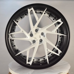 SYG-1001 Custom Concave Polished Forged <strong>Wheels</strong> 2-Piece Deep Dish 18-26 Inch <strong>Alloy</strong> Rims Fit for Chevrolet BMW Benz Tesla Ford - Product Image 2