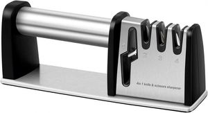 4 in 1 Professional Chef's Kitchen Knife and Scissors Sharpening <b>Tool</b> Premium Quality <b>Sharpeners</b> - Product Image 4