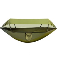Nouvelle moustiquaire automatique à ouverture rapide pour hamac, simple/double, pour camping extérieur, anti-moustiques, en polyamide, capacité 200 kg