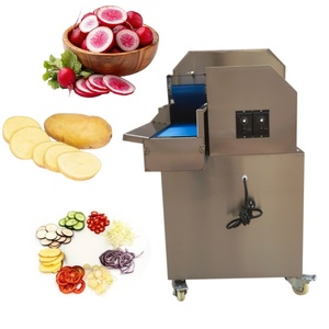 Grado Comercial 	   Cortador de Verduras que Admite Cortar en Rodajas, Triturar, Cortar en Cubos y en Tiras 	 Máquina para cortar verduras 	 Cortador de verduras - Product Image 2