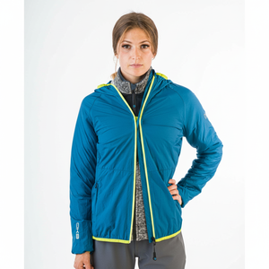 Giacca a vento JKT donna leggera con chiusura a cerniera imbottita in poliestere inverno/autunno sottile - Product Image 2