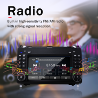 Pour Mercedes-Benz B200 (2004-2012) Lecteur multimédia Android 14 7 pouces 4 Go + 64 Go, unité centrale sans fil Android Auto & CarPlay DSP
