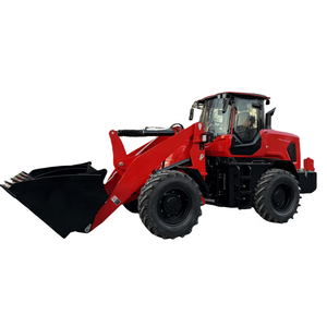 比特曼山东迷你农用装载机2吨载重量EU5 4WD柴油轮式装载机标准铲斗前装载机发动机变速箱 - Product Image 1