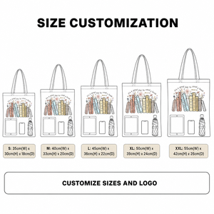 Sac fourre-tout en toile de luxe BPY avec logo personnalisé et motif <span class=keywords><strong>lettres</strong></span>, style mode, avec deux poignées, taille moyenne, OEM - Product Image 2