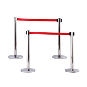 Hàng Rào Xoay Có Thể Tháo Rời Hàng Rào Đai Màu Xanh Lá Cây Có Thể Thu Gọn Cột Trụ Đai Có Thể Thu Vào Hàng Rào Có Biển Hiệu - Product Image 4