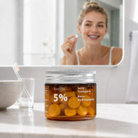 Luxsmile Comprimés de bain de bouche solides sans eau Halal OEM Hydroxyapatite Probiotiques Zéro Déchet Sans Alcool