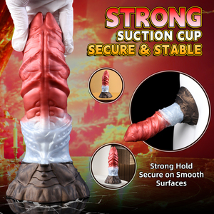Dildo de Silicona con Ventosa Hell Claw Fantasy, Estimulador de Punto G de Gran Tamaño, Textura Realista, Juguete para Adultos para Amantes de las Pelucas - Product Image 5