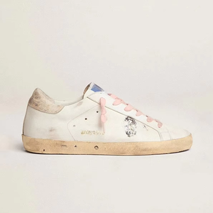 Zapatillas Deportivas Clásicas para Mujer GGBD, Diseño de Ganso Blanco, Parte Superior de Malla, Estilo Vintage Superstar, Estrella Dorada Brillante, Transpirables y Ligeras - Product Image 3