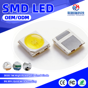 Yüksek güç led smd 3030 1W yüksek gerilim <span class=keywords><strong>3v</strong></span> 6v 9v 18v LED diyot - Product Image 1