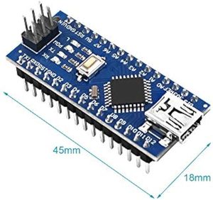 AIsmartlink 5V 16M Micro Contrôleur Compatible <span class=keywords><strong>Nano</strong></span> Board V3.0 ATmega328P/CH340 Pour <span class=keywords><strong>Arduino</strong></span> <span class=keywords><strong>Nano</strong></span> (avec Câbles) - Product Image 4