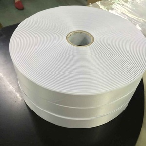 Sampel gratis 2 inci pita gading kustom pita <span class=keywords><strong>Satin</strong></span> warna untuk pencetakan Label - Product Image 2