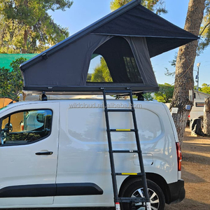 Carpa de Techo Elevada Triangular WILD CLOUD, Carpa de Techo Rígida de Aluminio, Impermeable, para Acampar y Viajar - Product Image 2