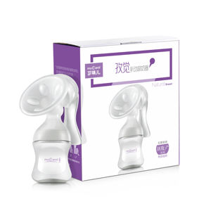 Продукция для ухода за детьми Ручной портативный ручной молокоотсос Новый дизайн ручной молокоотсос - Product Image 6