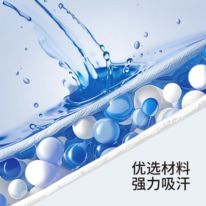 FaSoLa Underarm Sweat Pads Lightweight Oval White 20Pcs Breathable Deodorizing Antiperspirant Summer Use - Product Image 5