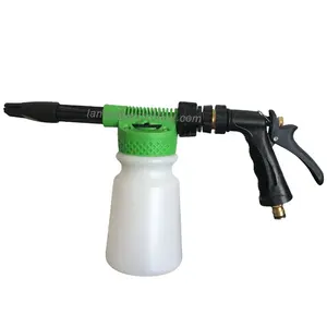 Car Wash Soap Dispenser Low Pressure Water Pump Green Car Foam Gun