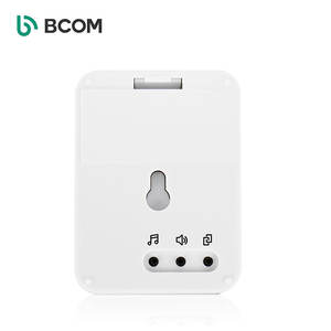 433Mhz Draadloze Slimme <span class=keywords><strong>Led</strong></span> Deurbel Met 36 Nummers Eenvoudig Te Installeren Home Security-Knop Welkom Thuis Biometrische Toegangscontrole Product - Product Image 1