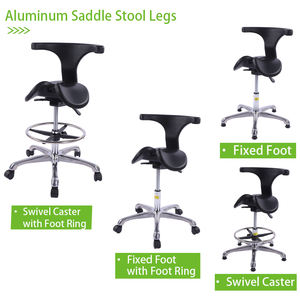 Fabricante de Sillas de Montar con Respaldo Ergonómico, Inclinación y Asiento Dividido, Taburete Ajustable en Altura para Asistente <span class=keywords><strong>Dental</strong></span> y Cirujano - Product Image 2