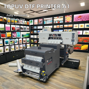 Touv YF 702 DTF Máy In Xp600 Đầu Kép 24Inch 60Cm Mới Đầy Đủ Tự Động Với Bột Shaker Máy - Product Image 2