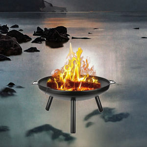 เตาไฟแบบพกพาสำหรับตั้งแคมป์พร้อมแผ่นรองฐานกันไฟสามขา - Product Image 3