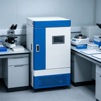 Incubateur à lumière haute intensité pour la croissance des plantes, chambre de culture 0-15000 Lux, incubateur de laboratoire pour la germination des graines et la culture tissulaire en acier inoxydable