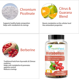 OEM ODM High Quality <b>Metabolism</b> Capsules with L-Arginine Supports Healthy Body Composition <b>Metabolism</b> Capsules - Product Image 3
