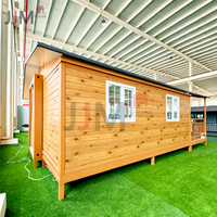 Maison conteneur extensible personnalisée JJM de 20 pieds, luxe, 2 chambres, bureau modulaire préfabriqué moderne, certification ISO9001 CE