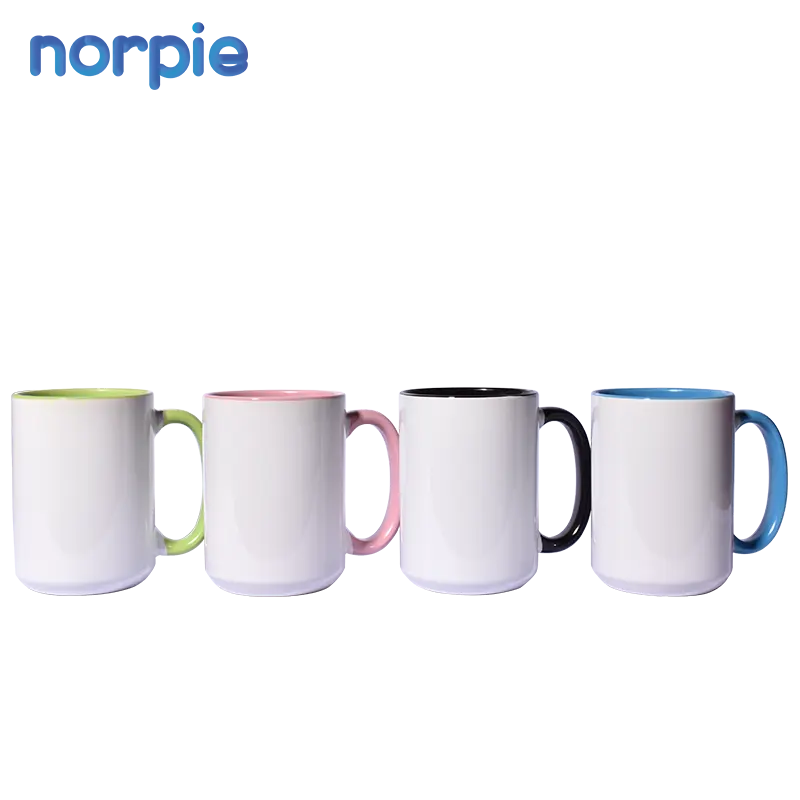 Cheap Price Promotional Porcelain DIY LOGO Printed Blank White Mug Cups Coffee Sublimation Ceramic Mugs