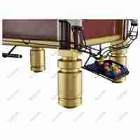 Table élégante de billard en bois de haute qualité Jeux d'intérieur de taille personnalisée Table de billard à cadre solide et au design luxueux