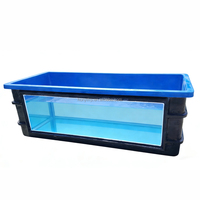 Vitrage en fibre de verre pour aquarium et piscine, robuste, résistant à la corrosion et aux UV, sur mesure, avec revêtement en gel