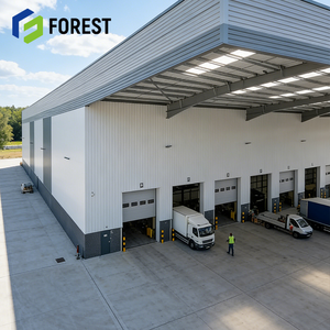 Centro de Distribución y Almacenamiento de Gran Capacidad, Estructura de Acero Moderna, Parque Logístico - Product Image 1