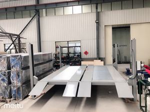 CE certificata intelligente doppio ampio 4 Post Car Lift 4.0 T in acciaio per parcheggio auto - Product Image 2