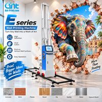 Machine d'impression murale UV Bet Smart Robot à double tête d'impression, impression numérique 3D, panneau mural, feuille de marbre PVC avec haute résolution