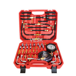 WZAUTO TU-443 Manomètre de luxe pour injection de carburant, testeur de pression de combustion d'huile, jauge, kit de test de moteur - Product Image 1