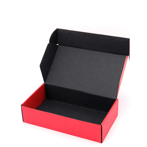 Kraft E-flute Customized Wholesale Colorful Corrugated Shipping Box For T-shirt