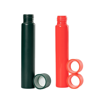 Tube en verre pour pré-rouleaux avec bouchon à vis, bouchon sécurité enfant, contenants transparents personnalisés, tubes, bouteilles - Product Image 5