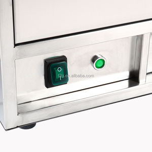 3 Drawer Commercial Food Warmer Drawer, Stainless Steel Heated <b>Cabinet</b> - Product Image 6