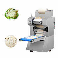Machine électrique automatique à rouler et couper les nouilles, presse à nouilles commerciale pour ramen, udon, soba et nouilles effilées, pour usage en cuisine professionnelle