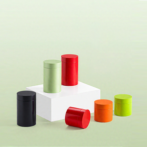 กระป๋องโลหะปิดผนึกสำหรับบรรจุชาใบชาและชา<span class=keywords><strong>ดอก</strong></span>ไม้แบบกระป๋องเดี่ยว  กระป๋องเปล่าสำหรับบรรจุภัณฑ์กาแฟและชา - Product Image 1