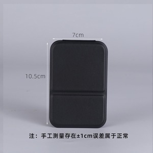 Chất Lượng Cao Gấp Trắng PU Da Túi Gương Biểu Tượng Tùy Chỉnh Xách Tay Thường Vụ Du Lịch PU Nhỏ Gọn Gương Cho Make up - Product Image 3