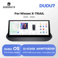 DUDUAUTO DUDU7 A7870 AKM7739 DSP TDA7808 Amplificador 8+256G Estéreo para Auto para Nissan X-Trail Rogue 2022-2024 T33
