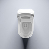 WC intelligent rose CUPC, à poser au sol, avec chasse automatique, best-seller pour salle de bain de luxe