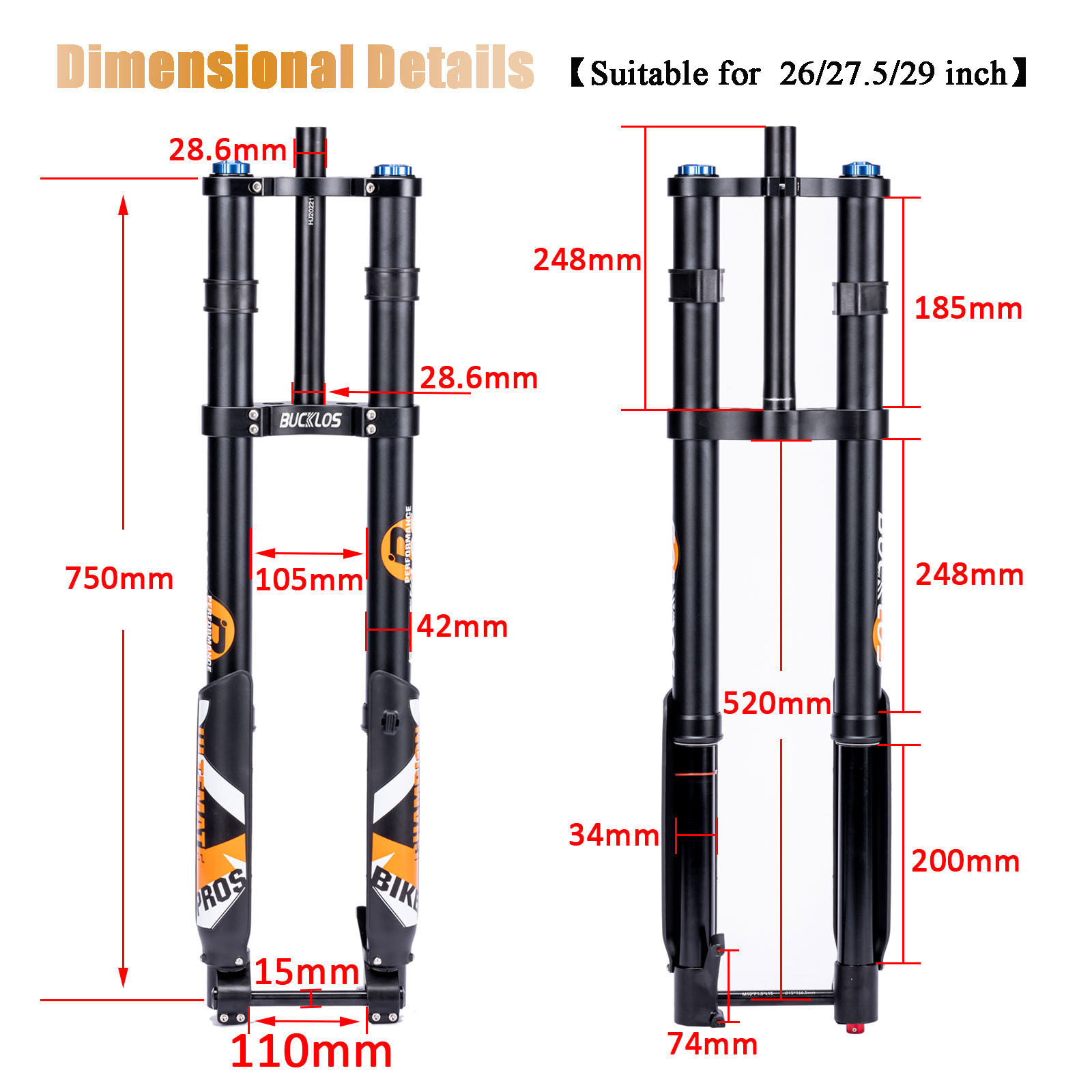 Downhill Forks - Durable, Adjustable, and Built for Speed