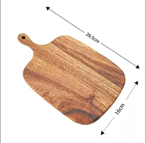 Planches à découper en bois avec poignées en noyer, style <span class=keywords><strong>vintage</strong></span>, écologiques, nouveau produit, vente chaude, logo OEM, restaurant nordique, unique - Product Image 6